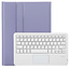 Case2go - Bluetooth Toetsenbord hoes geschikt voor Apple iPad 11 (2025) A16 / Apple iPad 10.9 Inch (2022) - QWERTY - Auto Wake/Sleep functie - Met Pencil Houder - Touchpad - Paars