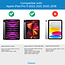 Tablet hoes voor Apple iPad Pro 11 inch (2022) tri-fold cover - Case met Auto Wake/Sleep functie - Goud