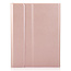 Case2go - Bluetooth Toetsenbord hoes geschikt voor Apple iPad 11 (2025) A16 / Apple iPad 10.9 Inch (2022) - QWERTY - Auto Wake/Sleep functie - Met Pencil Houder - Touchpad - Rose Gold