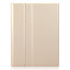 Case2go - Bluetooth Toetsenbord hoes geschikt voor Apple iPad 11 (2025) A16 / Apple iPad 10.9 Inch (2022) - QWERTY - Auto Wake/Sleep functie - Met Pencil Houder - Touchpad - Goud