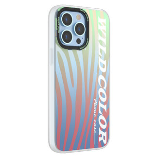 Devia Hoesje geschikt voor Apple iPhone 14 Plus - Devia Protective Case - Back Cover met 3D Afbeelding - Transparant/Blauw