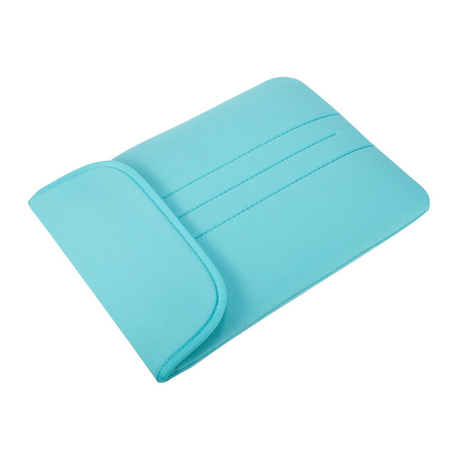 Laptop Sleeve - Laptophoes geschikt voor Macbook, Laptop en Chromebook - 15 inch / 15.6 inch - Turqouise