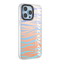 Hoesje geschikt voor Apple iPhone 14 Pro - Devia Protective Case - Back Cover met 3D Afbeelding - Transparant/Groen