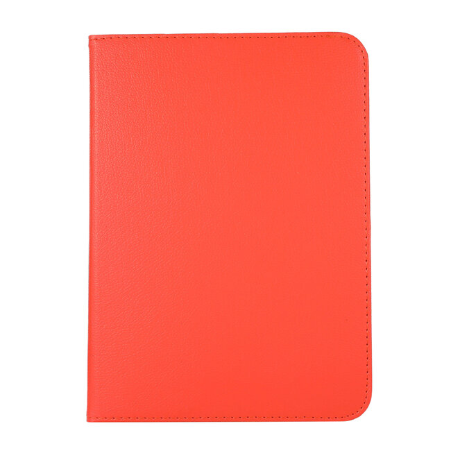 Case2go - Tablet hoes geschikt voor Apple iPad 11 (2025) A16 / Apple iPad 10.9 (2022) - Draaibare Bookcase - Oranje