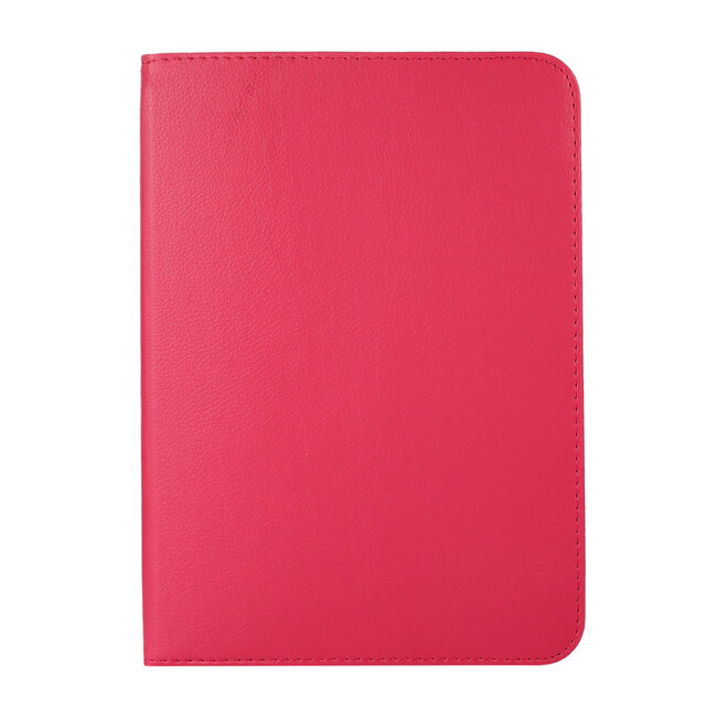 Case2go - Tablet hoes geschikt voor Apple iPad 11 (2025) A16 / Apple iPad 10.9 (2022) - Draaibare Bookcase - Magenta