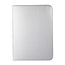Case2go - Tablet hoes geschikt voor Apple iPad 11 (2025) A16 / Apple iPad 10.9 (2022) - Draaibare Bookcase - Zilver