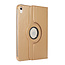 Case2go - Tablet hoes geschikt voor iPad 10 10.9 (2022) - Draaibare Bookcase - Goud