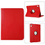 Case2go - Tablet hoes geschikt voor iPad 10 10.9 (2022) - Draaibare Bookcase - Rood