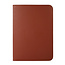 Case2go - Tablet hoes geschikt voor Apple iPad 11 (2025) A16 / Apple iPad 10.9 (2022) - Draaibare Bookcase - Bruin