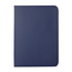 Case2go - Tablet hoes geschikt voor iPad 10 10.9 (2022) - Draaibare Bookcase - Donker Blauw