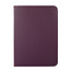 Case2go - Tablet hoes geschikt voor Apple iPad 11 (2025) A16 / Apple iPad 10.9 (2022) - Draaibare Bookcase - Paars