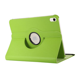 Case2go Case2go - Tablet hoes geschikt voor iPad 10 10.9 (2022) - Draaibare Bookcase - Groen