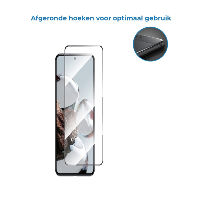 Case2go - Screenprotector geschikt voor Xiaomi 12T - Tempered Glass - Gehard Glas - Transparant