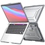 HardShell - Laptoptas- Jacket Laptopcase geschikt voor Macbook 16.2Pro (2019) - Laptophoes- Super Scratch Proof - Laptop Sleeve- Laptop Tas- Hard Case - Grijs