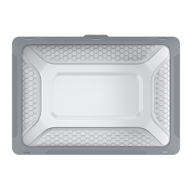 HardShell - Laptoptas- Jacket Laptopcase geschikt voor Macbook 16.2Pro (2019) - Laptophoes- Super Scratch Proof - Laptop Sleeve- Laptop Tas- Hard Case - Grijs