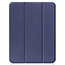Case2go - Tablet hoes geschikt voor Apple iPad 10 10.9 (2022) - Tri-fold hoes met Auto/Wake functie en Magnetische sluiting - TPU Cover Met Pencil Houder - Donker Blauw