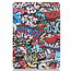 Case2go - Hoes geschikt voor Microsoft Surface Pro 9 - 13 inch Cover - Book Case met Stand Functie - Grafitti