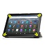 Case2go - Tablet hoes geschikt voor Amazon Fire 8 HD (2022) - 8 Inch Tri-fold cover - Met Touchpad &amp; Stand functie - Good Night