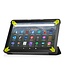 Case2go - Tablet hoes geschikt voor Amazon Fire 8 HD (2022) - 8 Inch Tri-fold cover - Met Touchpad &amp; Stand functie - Don't Touch Me