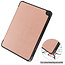 Case2go - Tablet hoes geschikt voor Amazon Fire 8 HD (2022) - 8 Inch Tri-fold cover - Met Touchpad &amp; Stand functie - Rose Goud