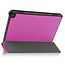 Case2go - Tablet hoes geschikt voor Amazon Fire 8 HD (2022) - 8 Inch Tri-fold cover - Met Touchpad &amp; Stand functie - Paars