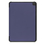 Case2go - Tablet hoes geschikt voor Amazon Fire 8 HD (2022) - 8 Inch Tri-fold cover - Met Touchpad &amp; Stand functie - Donker Blauw