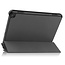 Case2go - Tablet hoes geschikt voor Amazon Fire 8 HD (2022) - 8 Inch Tri-fold cover - Met Touchpad &amp; Stand functie - Zwart