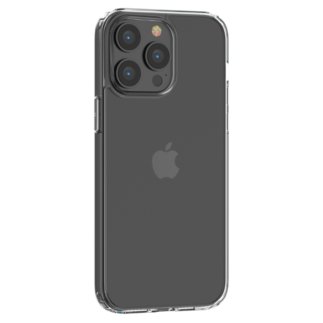 Telefoonhoesje geschikt voor Apple iPhone 14 Plus - Devia Shock Proof Case - Siliconen Back Cover - Transparant