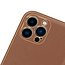 Dux Ducis - Telefoonhoesje geschikt voor iPhone 14 Pro Max - Yolo serie - Bruin