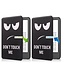 Case2go - E-reader Hoes geschikt voor Amazon Kindle 11 (2022) - Tri-fold Cover - Auto/Wake functie - Don't Touch Me