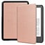 Case2go - E-reader Hoes geschikt voor Amazon Kindle 11 (2022) - 6 Inch - Tri-fold Cover - Auto/Wake functie - Rose Gold