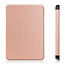 Case2go - E-reader Hoes geschikt voor Amazon Kindle 11 (2022) - Tri-fold Cover - Auto/Wake functie - Rose Gold