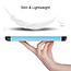 Case2go - E-reader Hoes geschikt voor Amazon Kindle 11 (2022) - 6 Inch - Tri-fold Cover - Auto/Wake functie - Licht Blauw