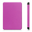 Case2go - E-reader Hoes geschikt voor Amazon Kindle 11 (2022) - 6 Inch - Tri-fold Cover - Auto/Wake functie - Paars
