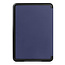 Case2go - E-reader Hoes geschikt voor Amazon Kindle 11 (2022) - Tri-fold Cover - Auto/Wake functie - Donker Blauw