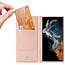 Telefoon hoesje geschikt voor Samsung Galaxy S23 Ultra 5G - Dux Ducis Skin Pro  Book case - Roze