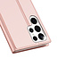 Telefoon hoesje geschikt voor Samsung Galaxy S23 Ultra 5G - Dux Ducis Skin Pro  Book case - Roze