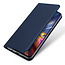 Telefoon hoesje geschikt voor Motorola Moto E32 - Dux Ducis Skin Pro  Book case - Blauw