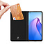 Telefoon Hoesje geschikt voor Oppo Reno 8 Pro - Dux Ducis Skin Pro Book Case - Zwart
