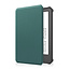 Case2go - Hoes geschikt voor Amazon Kindle 11 (2022) - TPU Book Case - Auto/Wake functie - Donker Groen