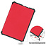 Case2go - Hoes geschikt voor Amazon Kindle 11 (2022) - TPU Book Case - Auto/Wake functie - Rood