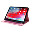 Case2go - Tablet hoes geschikt voor iPad Pro 11 (2022) - 11 Inch - Book Case met Soft TPU houder - Roze