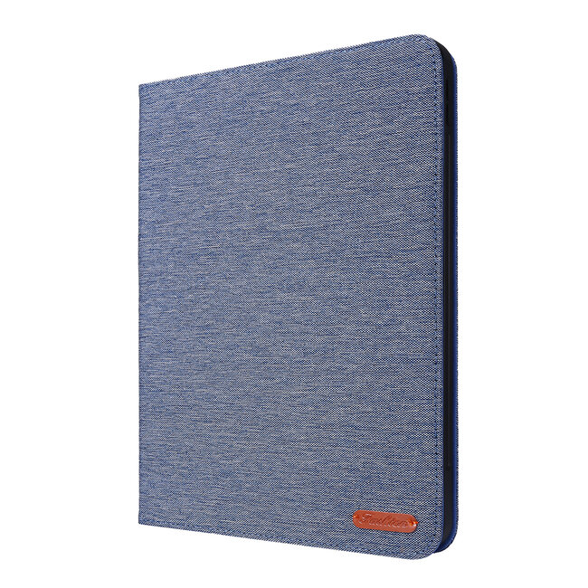 Case2go - Tablet hoes geschikt voor iPad Pro 11 (2022) - 11 Inch - Book Case met Soft TPU houder - Blauw
