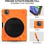 iPad Pro 12.9 (2022) Cover - Hand Strap Armor Case - Oranje