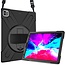 iPad Pro 12.9 (2022) Cover - Hand Strap Armor Case - Zwart