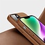 Dux Ducis - Telefoonhoesje geschikt voor Apple iPhone 14 - Dux Ducis Grit Series Back Cover - Bruin