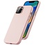 Dux Ducis - Telefoonhoesje geschikt voor Apple iPhone 14 - Grit Series Back Cover - Roze