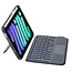 Case2go - Bluetooth Toetsenbord hoes geschikt voor Apple iPad Mini 6 (2021) - Toetsenbordverlichting - Touchpad - QWERTY - Zwart