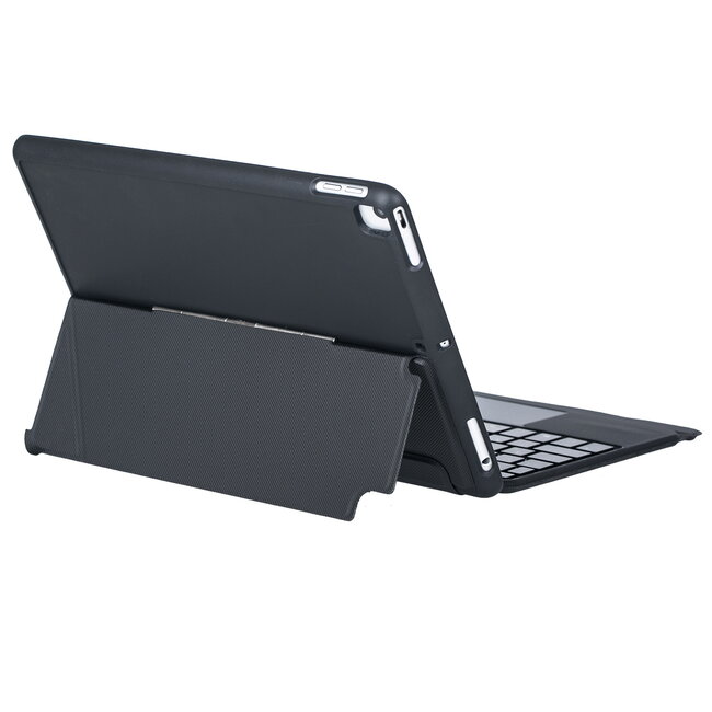 Case2go - Bluetooth Toetsenbord hoes geschikt voor Apple iPad Air 3 10.5 (2019)  - Toetsenbordverlichting - Touchpad - QWERTY - Zwart