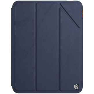 Nillkin Nillkin - Tablethoes geschikt voor iPad Mini 6 (2021) - iPad hoes Met Sleep/Wake-up Functie - Trifold Hoes - Met Pencil Houder en Stand functie - Donker Blauw